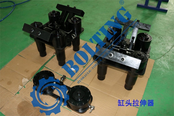 機車缸頭拉伸器，機車軸承座拉伸器、電動盤車機、風動盤車機已測試完畢